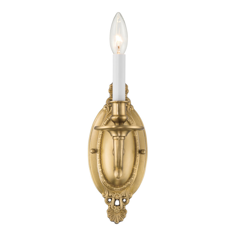 Akeley 4.25'' Aged Brass Sconce