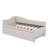 Twin Size Upholstered L-Shaped Upholstered Daybed With Trundle-876797880
