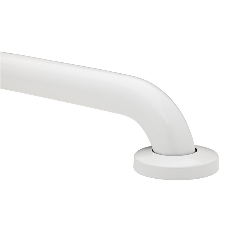 No Drill Gripp Grab Bar, 3" H x 27" W x 3" D, White