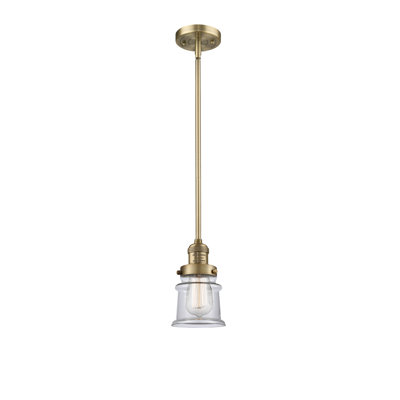 Luminaire suspendu en forme de cloche à 1 lumière Alexandira
