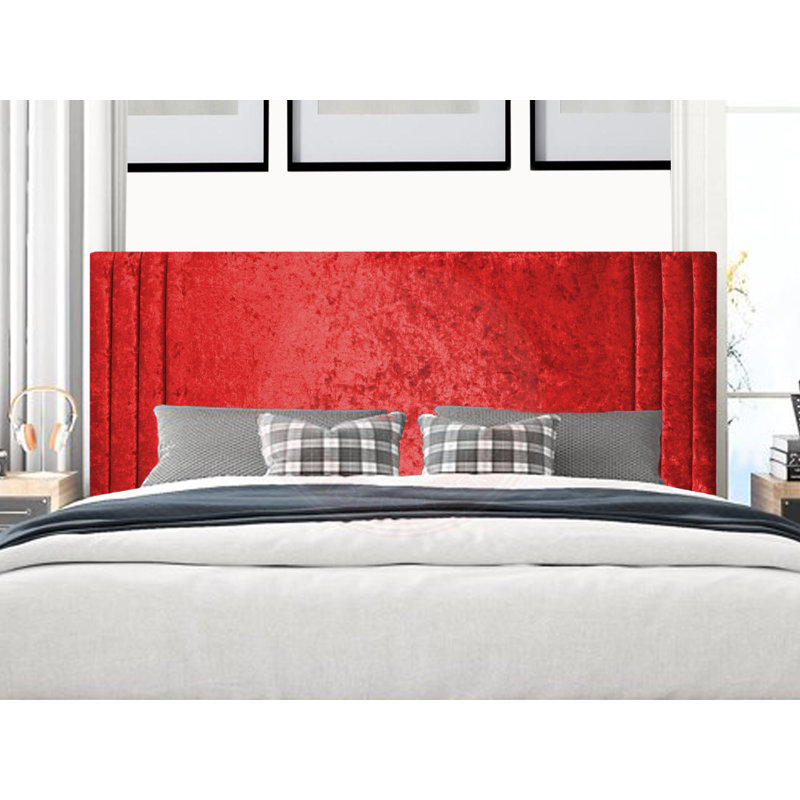 Arnulfo Upholstered Headboard, Small Double (4'), Champagne