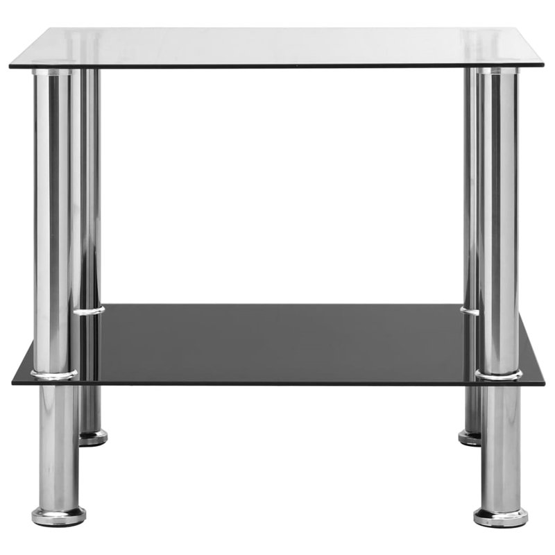 Huntsville Glass Top End Table