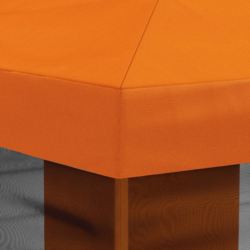 Vidaxl Gazebo Cover With Sidewalls Polyester Canopy Outdoor Shade Terrace, Orange