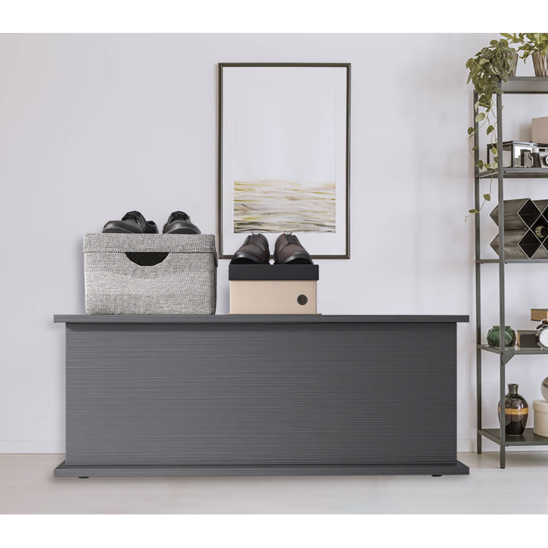 Banc de rangement pour jouets Dalia, Noir