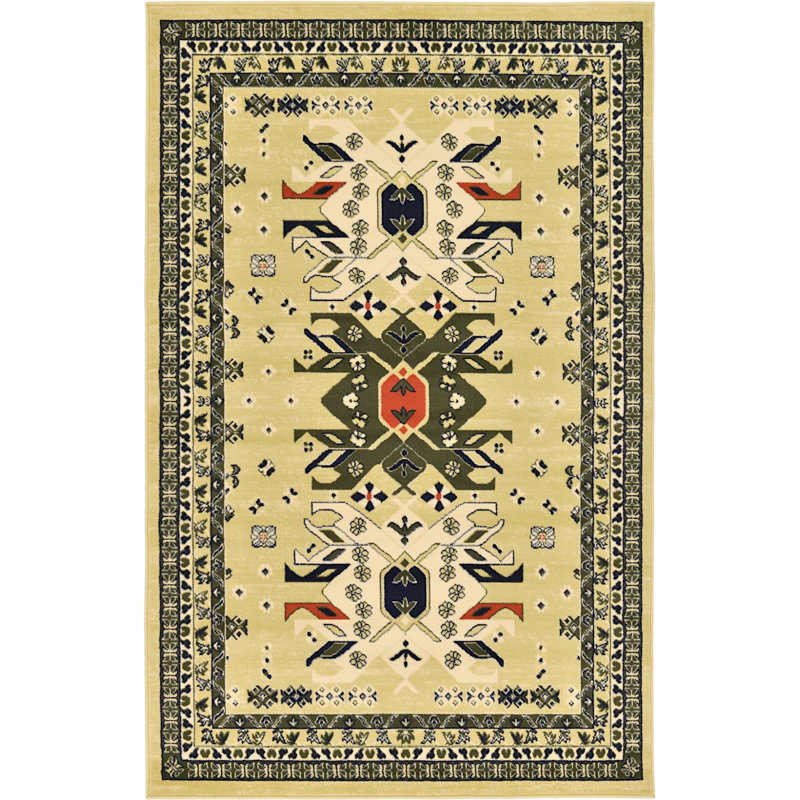 Tapis vert Adonnis, Rectangle 9 pi 10 po x 13 pi