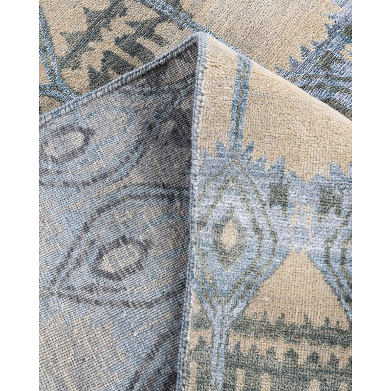 Overdyed One-of-a-Kind 8' 1" X 10' 5" Hand Knotted Area Rug