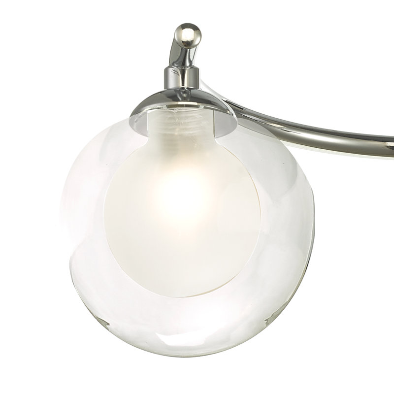 Youngtown Semi Flush Mount, Polished Chrome