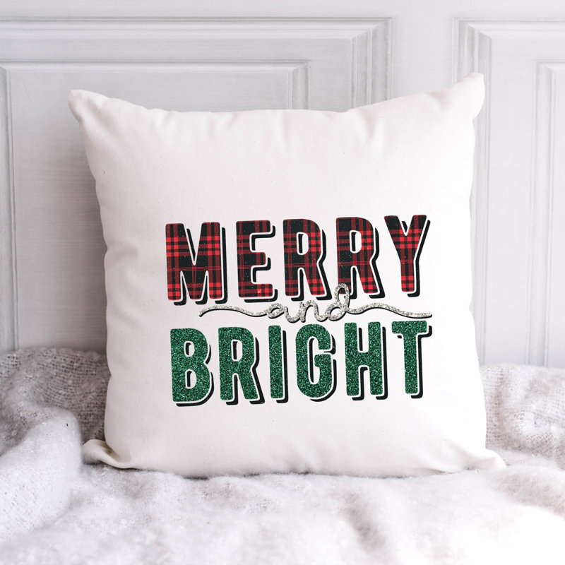 Coussin en polyester Christmas-03_2, 20 po x 20 po