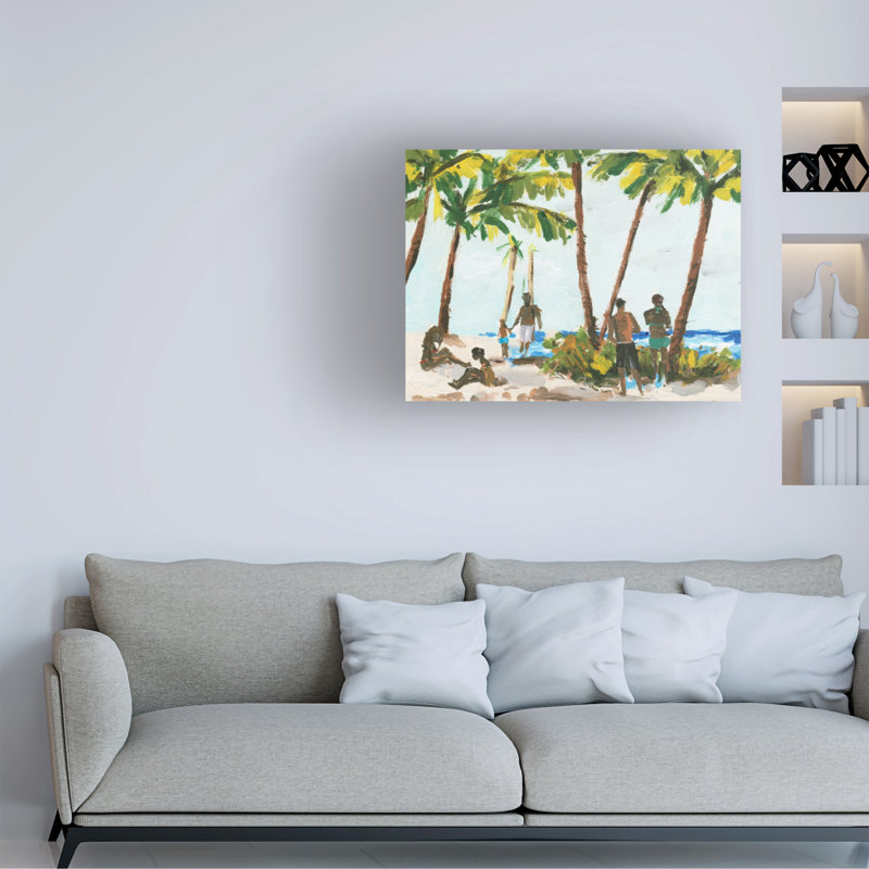 Art mural sur toile Bay Summer Home ™ Melissa Wang, H 14 po x l 19 po