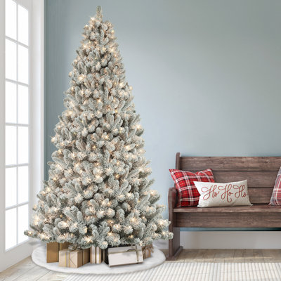 90' Lighted Pine Christmas Tree