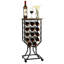 Wine Bottle Rack in Brown