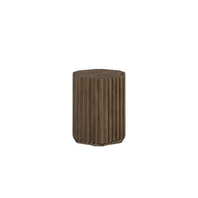 Oak Crest Hexagonal Table - Rye