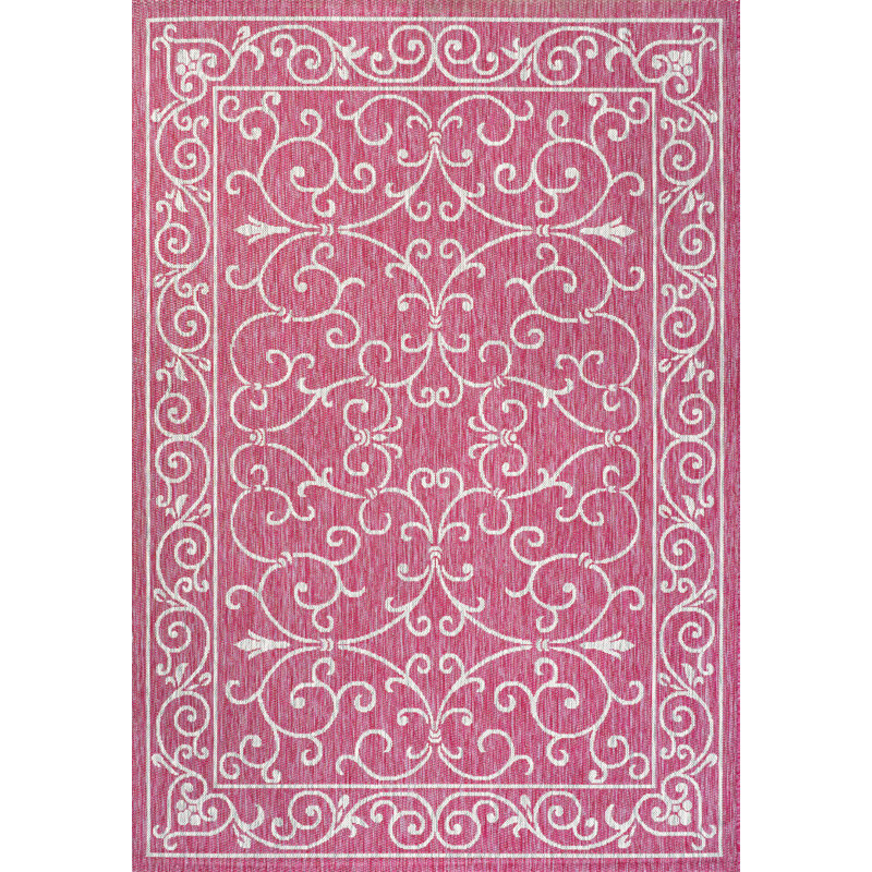 Tapis d'intérieur / d'extérieur Halpert, Rectangle 3 pi 1 po x 5 pi