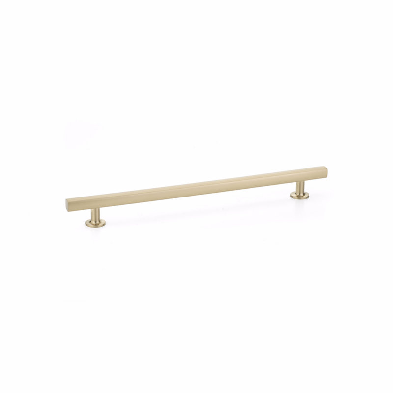 10" Center To Center Bar Pull, Satin Brass