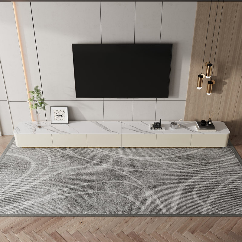 Armoire de rangement pour téléviseur 141,6 po, 141.6
