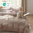Bedsure Microfiber Duvet Cover Queen Size - Prewashed Cotton-Like Extra Soft Bedding Set (Set of 3)-907706774-907706775