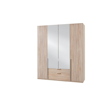 Agdal 4 Door Manufactured Wood Wardrobe
