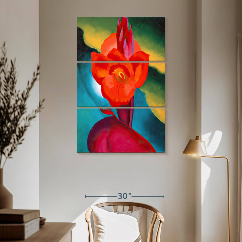 Harnek Red Canna 1919, H 65 po x l 42 po