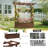 Sabeera Wood Planter Box with Trellis-718423083