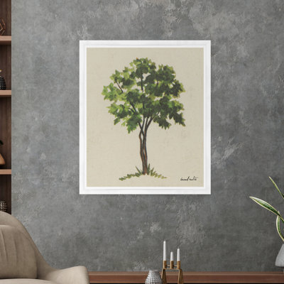 Quatre branches avec cadre noir