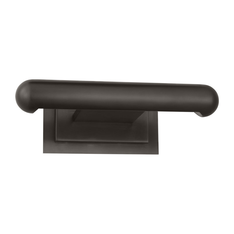 Agra LED Wall Mount Picture Light, Bronze, 4.5" H x 8.5" W x 12" D