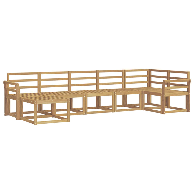 308cm Wide Patio Sofa, 7