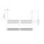 Luminaire suspendu linéaire DEL 47 po Alai-350448791