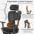 Ergonomic Executive Office Chair with Footrest, High Back Mesh Desk Chair with Dynamic Lumbar Support & Adjustable Headrest, Reclining Computer Chair for Home Office，350LBS-732987372