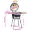 Kamado Barbecue Grill Smoker Ceramic-65274268