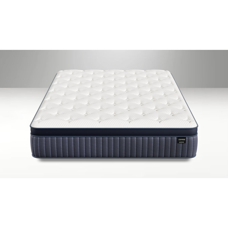 Matelas hybride ferme 13,5 po White Noise, Simple