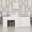 Lit mezzanine avec armoire intégrée et tablettes-1602181040