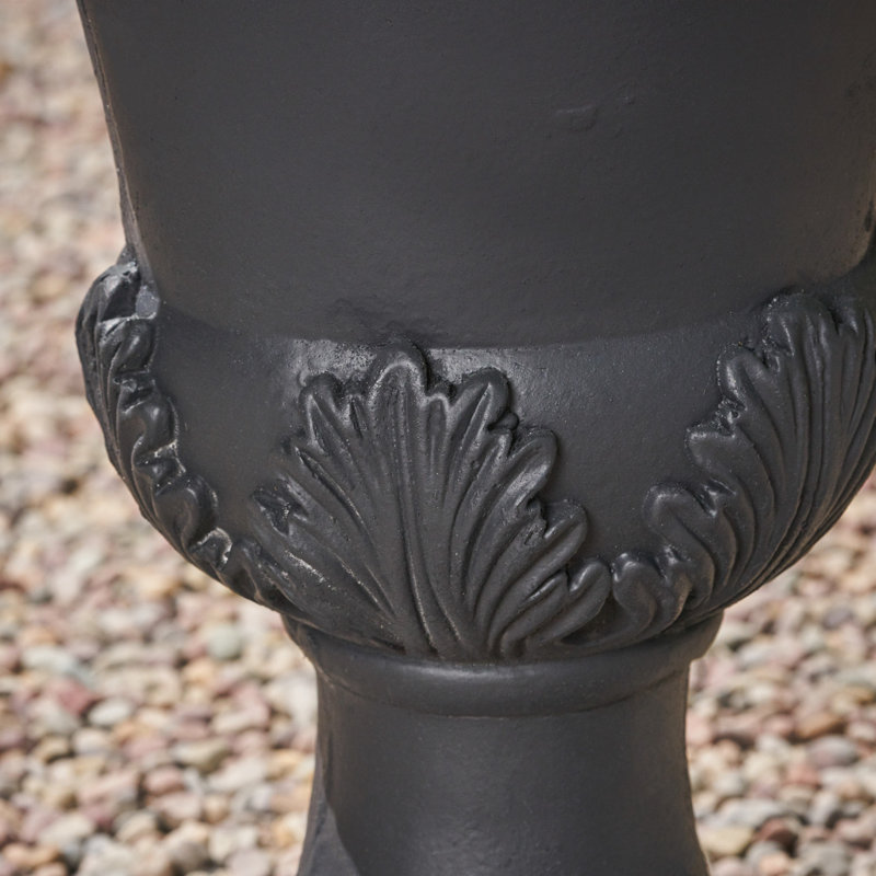 Charming Magnesium Oxide Planter for All Kinds of Plants, Black