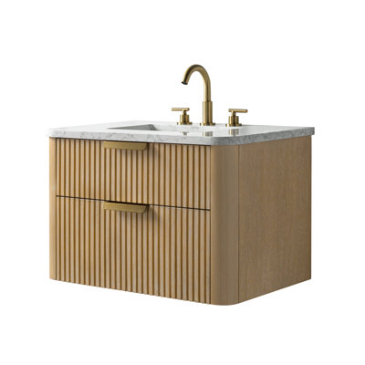 Liljan 30" Oak Single Bathroom Vanity