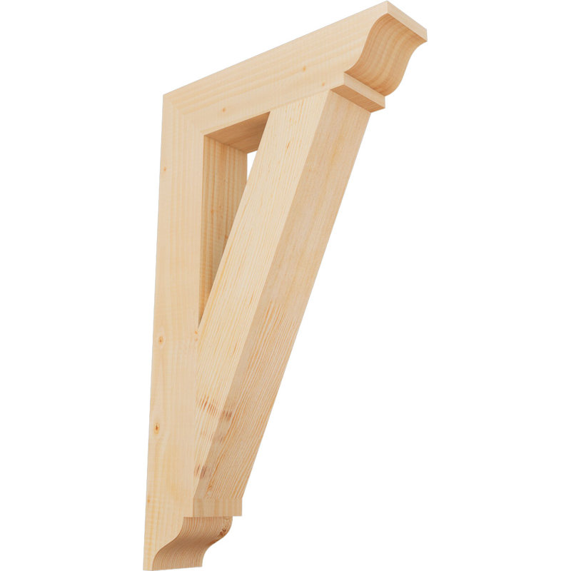 Support traditionnel, Douglas (lisse), H 30 po x l 4 po x P 18 po