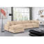 Canapé modulaire réversible en velours Hinesh-87141405