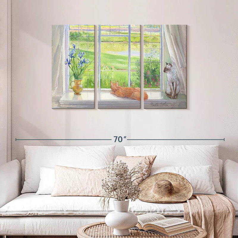 Brampt Evening Breeze, 28" H x 45" W