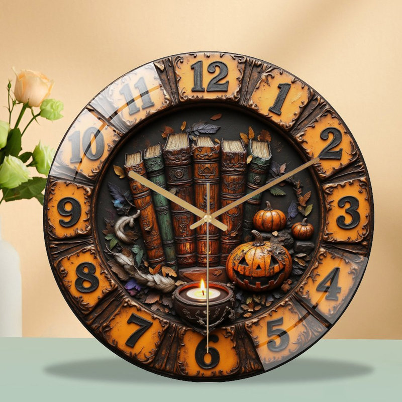 Horloge d'Halloween