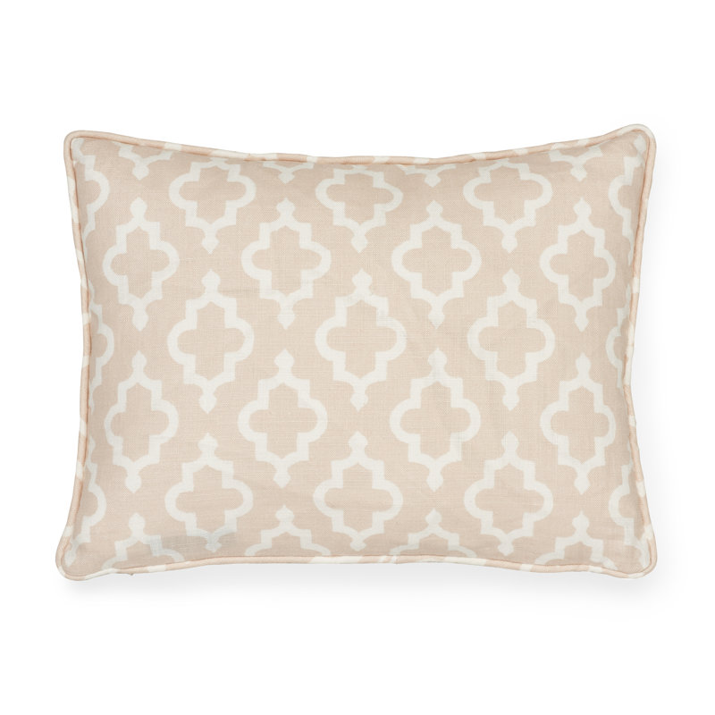 Jake Linen Lumbar Pillow Cover & Insert