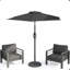 Parasol avec manivelle et inclinaison (sans base)-1572895042