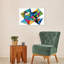 Faranda entre triangles sur toile-1870377899
