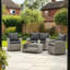  4 Seater Rattan Sofa Set