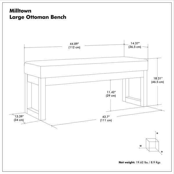 Dimensions du produit