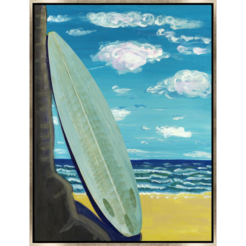 «Day In The Surf» par Charlie Brock, H 41,5 po x l 31,5 po
