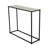 Kellie Nesting Plant Stand Table Set Of 3, Black Metal, Glass Tops