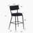 Jala Upholstered Counter Stool with Metal Frame-1160988035-1160988033