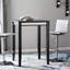 Tabouret de bar pivotant à hauteur réglable Rhett-25968734