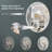 Bathroom Oval LED Mirror with Backlit, Anti Fog Lighted Vanity Mirror with Stepless Dimmable, ETL Listed, IP54 Waterproof, CRI90+, HD Tempered Glass-1443742888