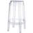 Modway Casper Modern Acrylic Counter Bar Stool In Clear - Fully Assembled