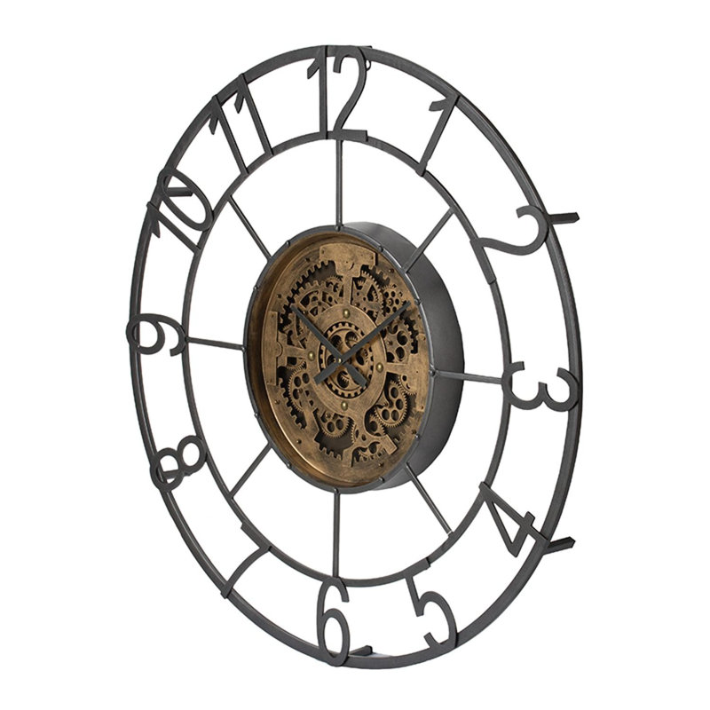 Metal Wall Clock