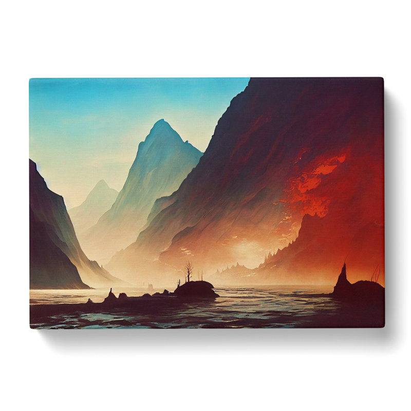 Mountain River Vol.3 - Wrapped Canvas
